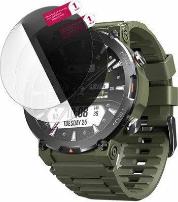 daffin Edge To Edge Screen Guard for CrossBeats Everest 2.0 smart watch(Pack of 2)