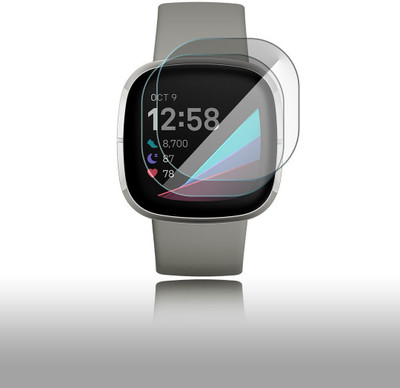 Enlinea Edge To Edge Screen Guard for Fitbit Versa 3(Pack of 2)