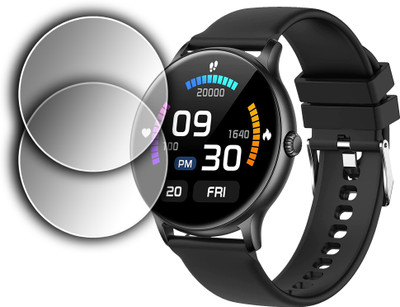 ejzatex Edge To Edge Screen Guard for FIRE BOLTT NINJA TALK SMARTWATCH(Pack of 2)