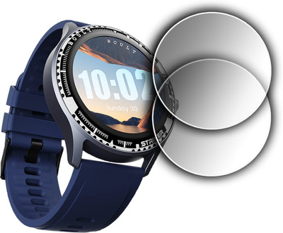 EJZATI Edge To Edge Screen Guard for BOULT STRIKER SMARTWATCH(Pack of 2)