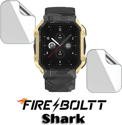 FCS Edge To Edge Screen Guard for Fire-Boltt Shark Screen Guard(Pack of 3)
