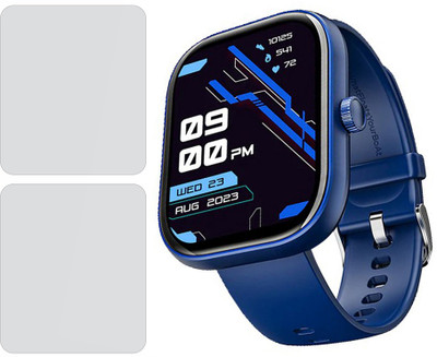 TELTREK Edge To Edge Screen Guard for boAt Wave Sigma(Pack of 2)