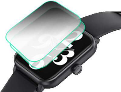 HIDEOUS Edge To Edge Screen Guard for DIZO Watch D2(Pack of 2)