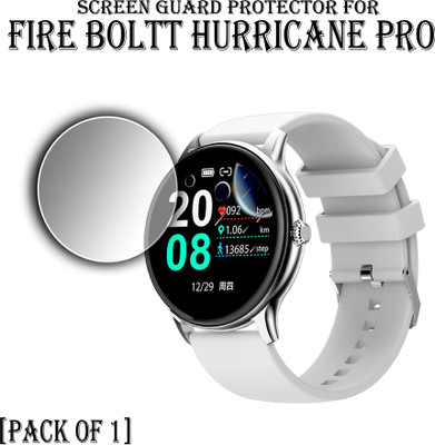 EJZATI Edge To Edge Screen Guard for FIRE BOLTT HURRICANE PRO SMARTWATCH SCREEN GUARD(Pack of 1)