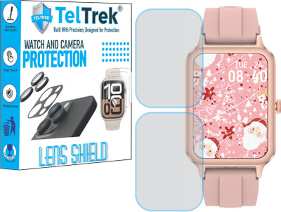 TELTREK Edge To Edge Screen Guard for DT V1 Smart Watch(Pack of 2)