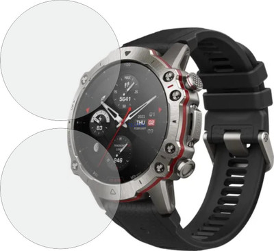 TELTREK Edge To Edge Screen Guard for Amazfit Falcon(Pack of 2)