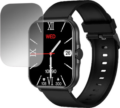 EJZATI Edge To Edge Screen Guard for FIRE BOLTT ETERNO SMARTWATCH(Pack of 1)