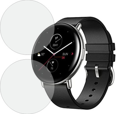 Fasheen Edge To Edge Screen Guard for AMAZFIT ZEPP E CIRCLE(Pack of 2)