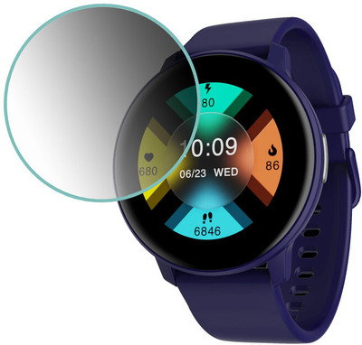 DOUMOF Edge To Edge Screen Guard for boAt Lunar Connect SMARTWATCH SCREEN(Pack of 1)
