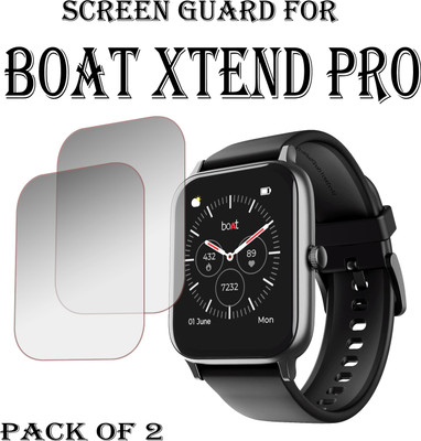 ejzatex Edge To Edge Screen Guard for BOAT XTEND PRO SMARTWATCH(Pack of 2)
