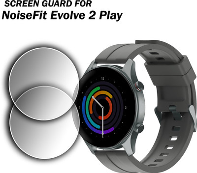 EJZATI Edge To Edge Screen Guard for NOISEFIT EVOLVE 2 PLAY SMARTWATCH(Pack of 2)