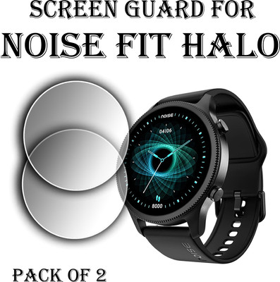 EJZATI Edge To Edge Screen Guard for NOISEFIT HALO SMARTWATCH(Pack of 2)