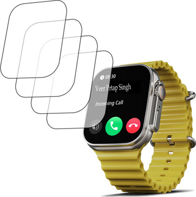 EJZATI Edge To Edge Screen Guard for BOULT CROWN SMARTWATCH, SCREEN GUARD(Pack of 4)
