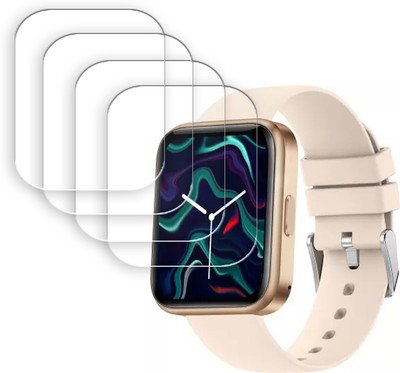 ARBAN Edge To Edge Screen Guard for shopevolves Evolves Nextfit Hello 1.69 inch SMARTWATCH SCREEN GUARD(Pack of 4)