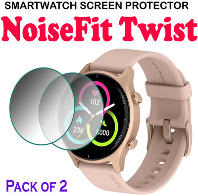 YCHROZE Edge To Edge Screen Guard for NoiseFit Twist(Pack of 2)