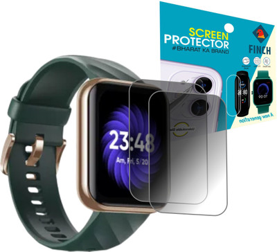 KANCHA Edge To Edge Screen Guard for DIZO WATCH D SMART WATCH(Pack of 2)