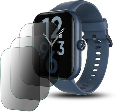 hirdesh Edge To Edge Screen Guard for DIZO WATCH D PRO 1.85(Pack of 3)