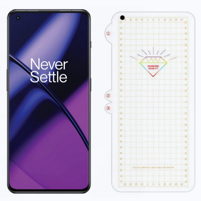 ankSONline Edge To Edge Screen Guard for OnePlus 11 5G, |Unbreakable [Fingerprint Unlock,Anti-Scratch](Pack of 1)