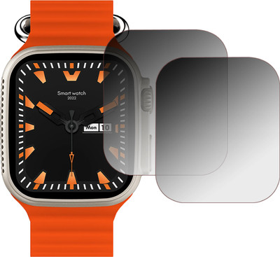 ejzatex Edge To Edge Screen Guard for FIRE BOLTT WARRIOR SMARTWATCH(Pack of 2)