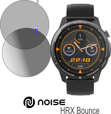 Cinzia Edge To Edge Screen Guard for NOISE HRX BOUNCE SMARTWATCH(Pack of 2)