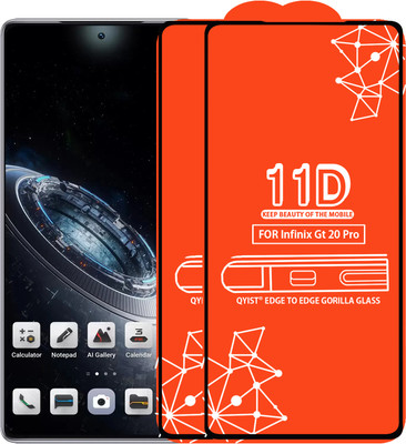 Qyist Edge To Edge Screen Guard for Infinix Gt 20 Pro(Pack of 2)