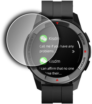 YCHROZE Edge To Edge Screen Guard for Mibro Watch X1 SCREEN PROTECTOR(Pack of 1)