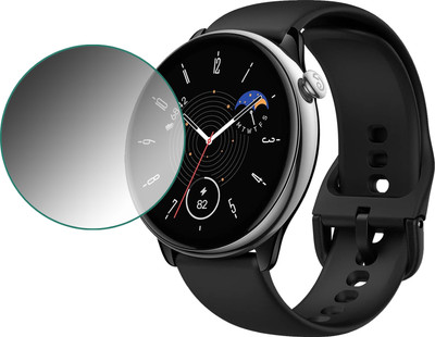 ejzatex Edge To Edge Screen Guard for AMAZFIT GTR MINI SMARTWATCH(Pack of 1)