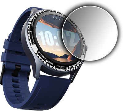 EJZATI Edge To Edge Screen Guard for BOULT STRIKER SMARTWATCH(Pack of 1)