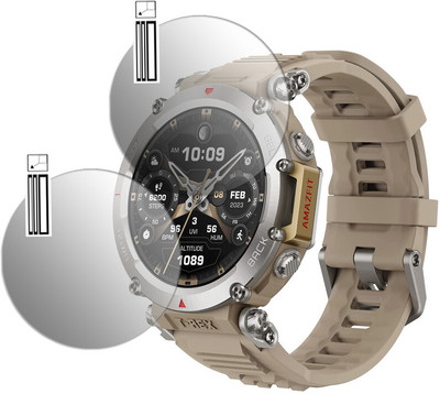 YCHROZE Edge To Edge Screen Guard for Amazfit T-Rex Ultra(Pack of 2)