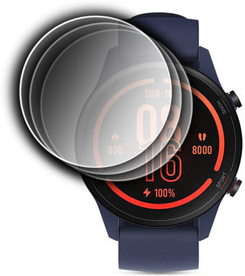 YCHROZE Edge To Edge Screen Guard for MI Watch Revolve Active1.39(Pack of 3)