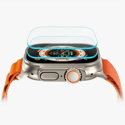 Olonga Edge To Edge Screen Guard for PEBBLE COSMOS ENGAGE SMART WATCH(Pack of 2)