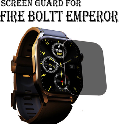 EJZATI Edge To Edge Screen Guard for FIRE BOLTT EMPEROR SMARTWATCH SCREEN GUARD(Pack of 1)