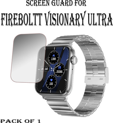 EJZATI Edge To Edge Screen Guard for FIRE BOLTT VISIONARY ULTRA SMARTWATCH(Pack of 1)