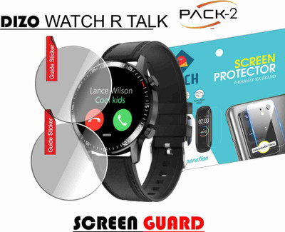 FINCH Edge To Edge Screen Guard for DIZO WATCH R TALK(Pack of 2)