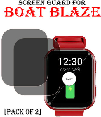YCHROZE Edge To Edge Screen Guard for Boat Blaze(Pack of 2)