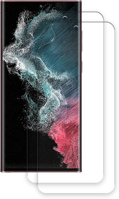 ARBAN Edge To Edge Tempered Glass for Samsung Galaxy S22 Ultra 5G SCREEN GUARD FRONTP2(Pack of 2)