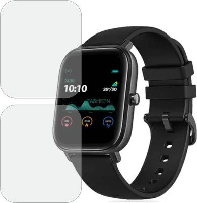 Fasheen Edge To Edge Screen Guard for PEBBLE PACE SMARTWATCH(Pack of 2)