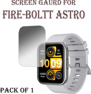 EJZATI Edge To Edge Screen Guard for FIRE BOLTT ASTRO SMARTWATCH(Pack of 1)