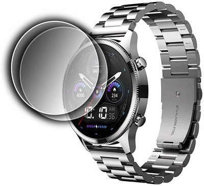 YCHROZE Edge To Edge Screen Guard for NoiseFit Halo Plus SMARTWATCH(Pack of 2)
