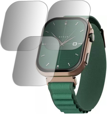 DOUMOF Edge To Edge Screen Guard for Boult CrownX SMARTWATCH(Pack of 3)