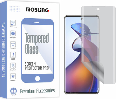 Mobling Edge To Edge Screen Guard for Motorola Edge 30 Fusion (Anti Glare Matte Hydrogel Film)(Pack of 1)
