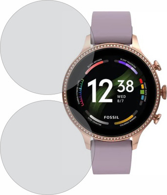 TELTREK Edge To Edge Screen Guard for Fossil Gen 6 FTW6078(Pack of 2)