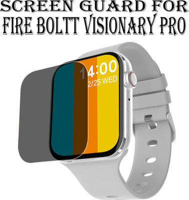ejzatex Edge To Edge Screen Guard for FIRE BOLTT VISIONARY PRO SMARTWATCH(Pack of 1)