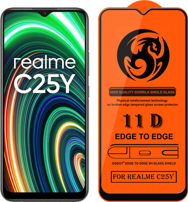 HQ Protection Edge To Edge Screen Guard for Realme C25Y(Pack of 1)