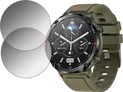 EJZATI Edge To Edge Screen Guard for FIRE BOLTT SPHERE SMARTWATCH(Pack of 2)