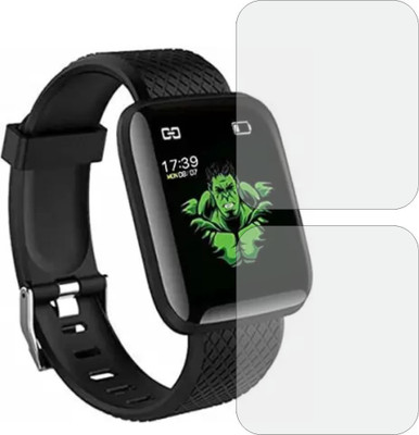 TELTREK Edge To Edge Screen Guard for Jocoboo Id116 Smartwatch(Pack of 2)