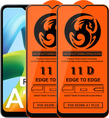 HQ Protection Edge To Edge Screen Guard for Redmi A1 Plus(Pack of 2)