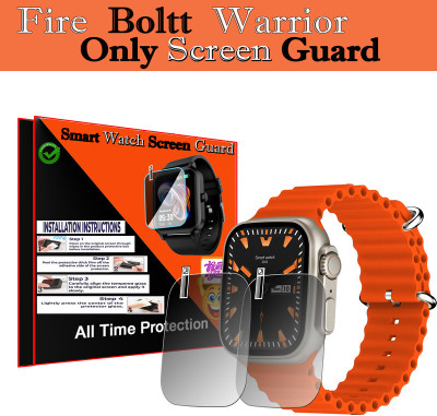 HIDEOUS Edge To Edge Screen Guard for Fire-Boltt Warrior(Pack of 2)