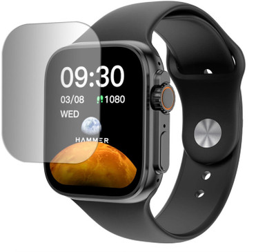 DOUMOF Edge To Edge Screen Guard for Hammer Pulse X SMARTWATCH(Pack of 1)
