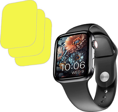 ejzatex Edge To Edge Screen Guard for CROSSBEATS IGNITE CUBE SMARTWATCH(Pack of 3)